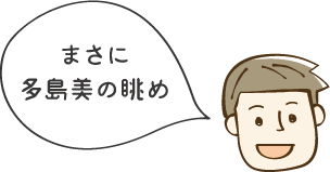 まさに多島美の眺め