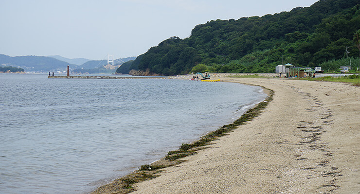 本島屋釜海水浴場の写真
