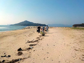 男木島の海岸