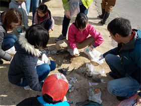 春日川の上流の調査3