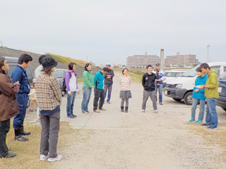 まんのう町～丸亀市を流れる土器川の下流の調査11