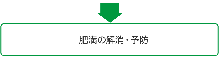 肥満の解消・予防