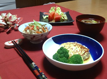 切り昆布の炊き込みご飯の写真