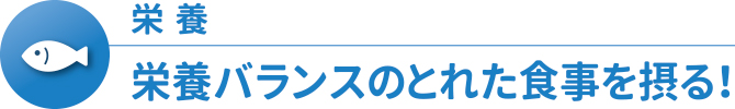 食生活を見なおそう