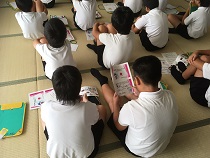 高松市立川東小学校うまいもん出前講座の様子3