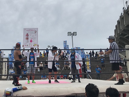 プロレスイベントの様子1