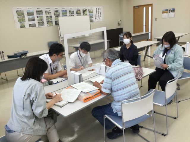 写真:農業経営相談会の様子