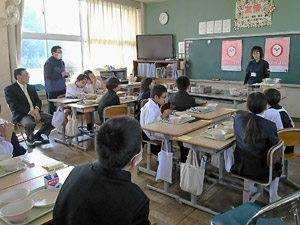 給食講座の様子2