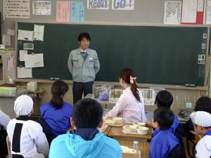 給食講座の様子1