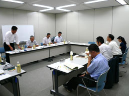 写真:農村整備課長の挨拶