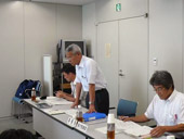 写真:農村整備課長のあいさつ