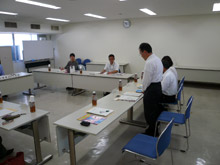 写真:課長あいさつ