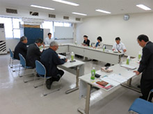 写真:課長あいさつ