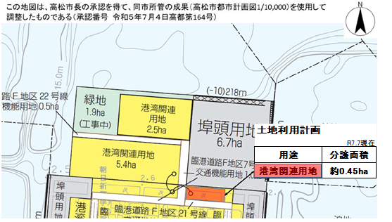 高松港売却地