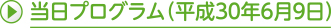 当日プログラム（平成30年6月9日）