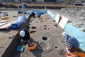 建物跡などの調査