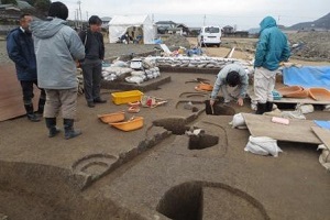 大形の柱穴跡