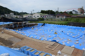 発掘調査風景