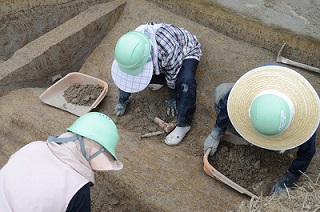 鎌倉時代の溝跡