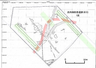 遺構と予想ライン