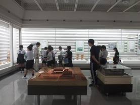 展示室の見学