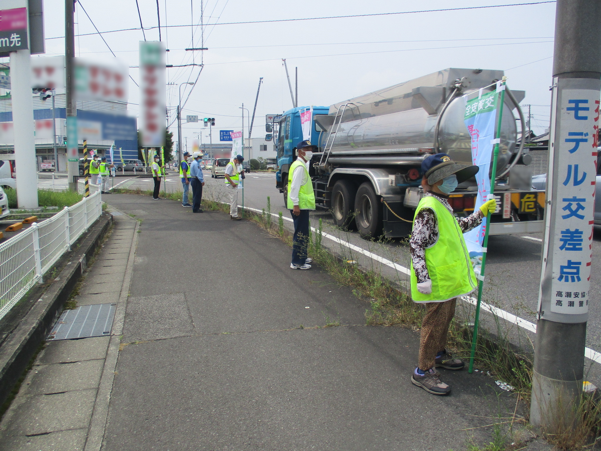 自転車の路外転落防止に向けた交通キャンペーンの写真03