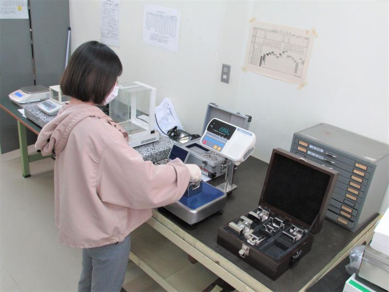 検定を実施している様子