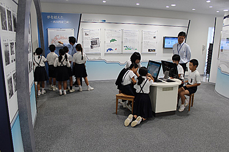 さぬき市立造田小学校4年生資料館見学会1