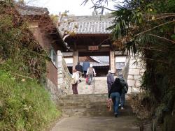 第1番梵音寺への巡拝風景