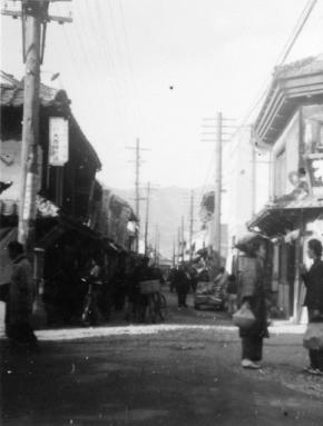 観音寺の市街地（1949年）
