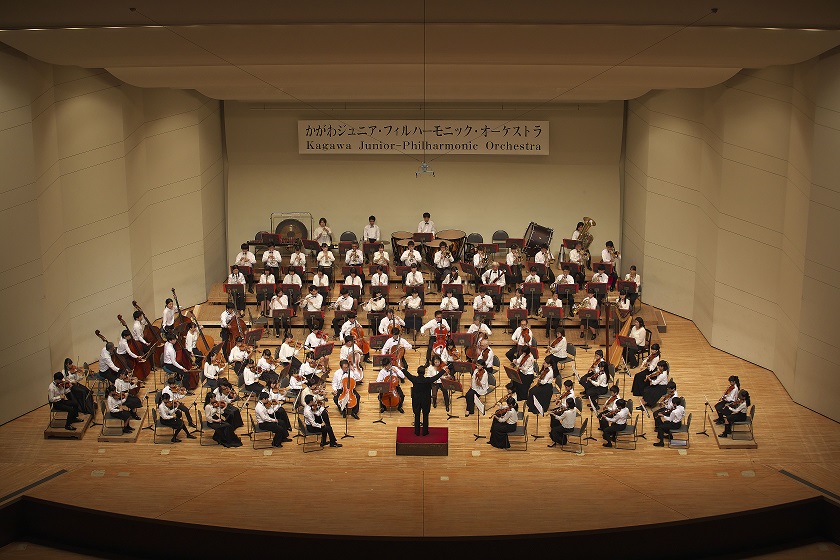 ジュニアオーケストラ演奏会写真