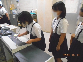 写真）高松市立三渓小学校での取り組みの様子