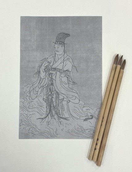 国宝、善女龍王像（高野山金剛峯寺蔵）画像提供：高野山霊宝館