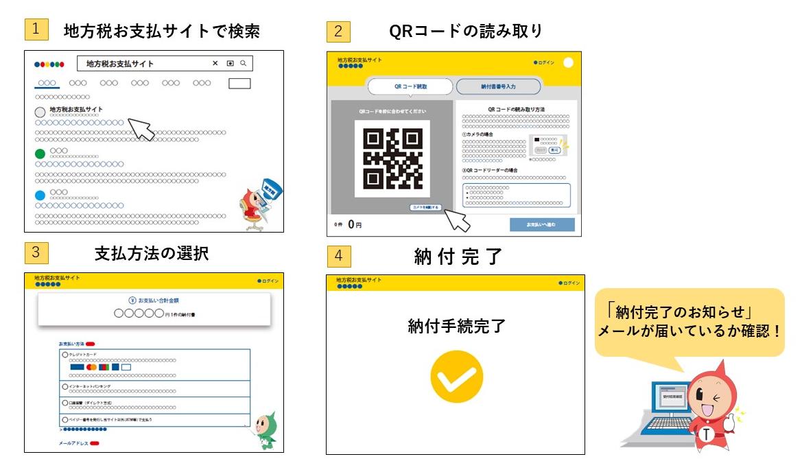 地方税お支払サイト利用方法