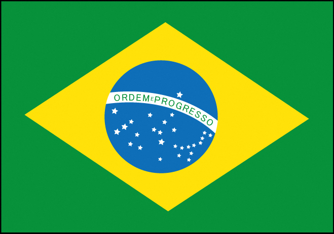 ブラジルの国旗