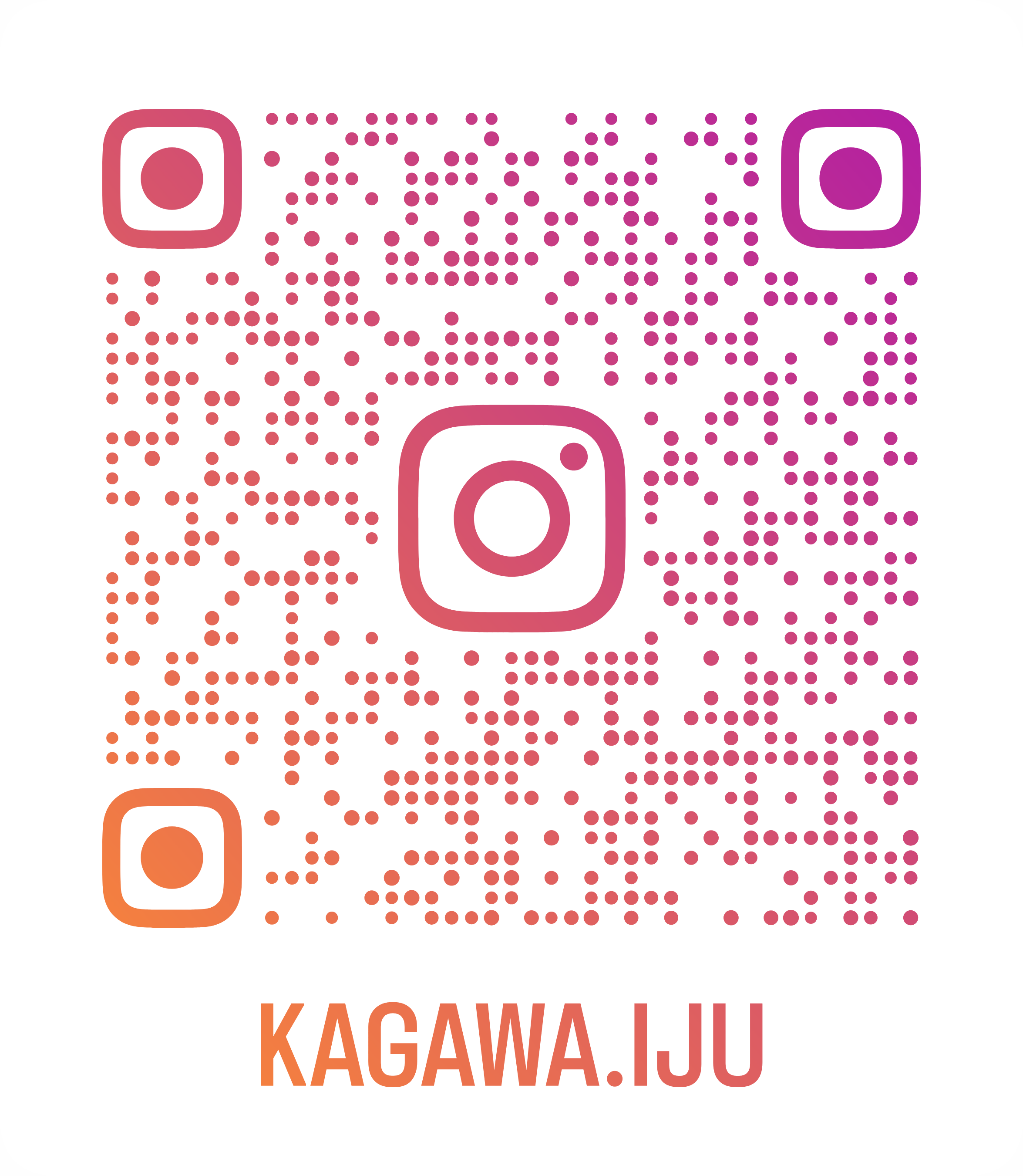 香川暮らしInstagramアカウントQR