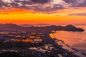 黄昏のやわらかい風を感じて！