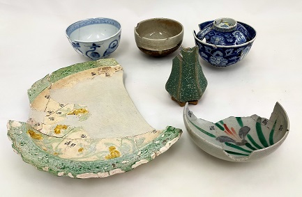 丸亀城陶磁器