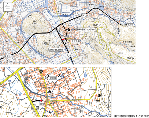 遺跡位置図