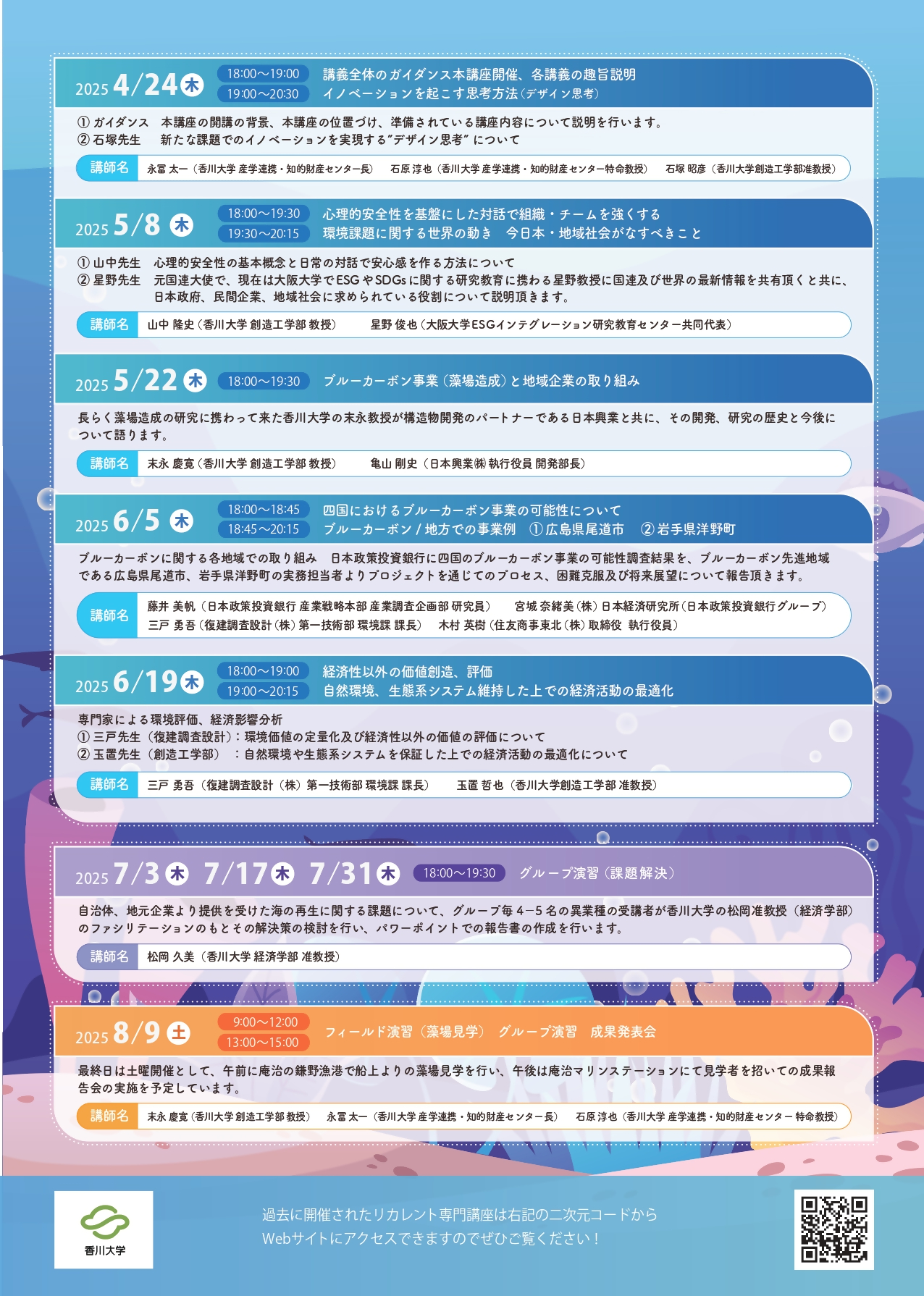 募集チラシ裏