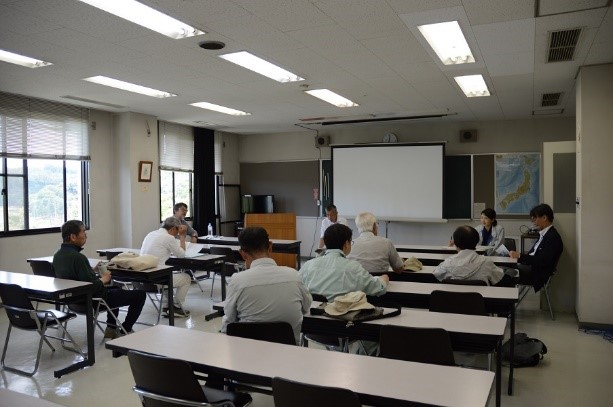 下見のコースを元に打ち合わせ