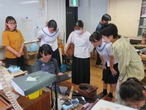 実習室見学