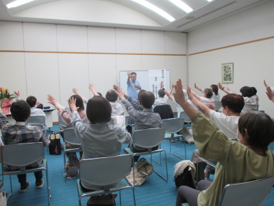 石田氏による研修会の様子