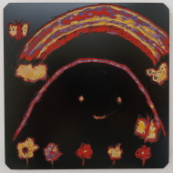 夏の漆芸体験教室作品8
