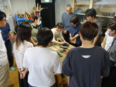 令和7年度オープンキャンパスの様子実習室見学