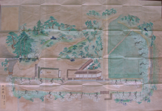 栗林図(愛駿しゃ・講武しゃ・青渓)