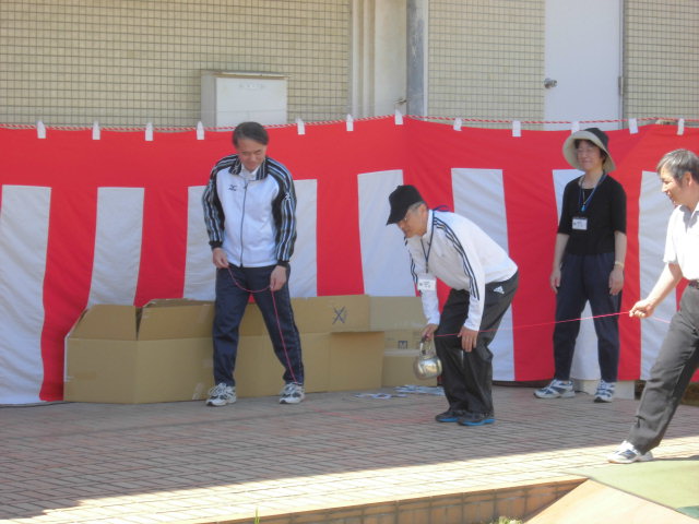 さつき祭に訪れたきーもん