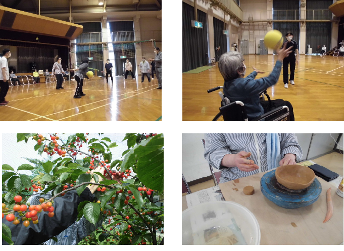 デイケアのプログラムの写真