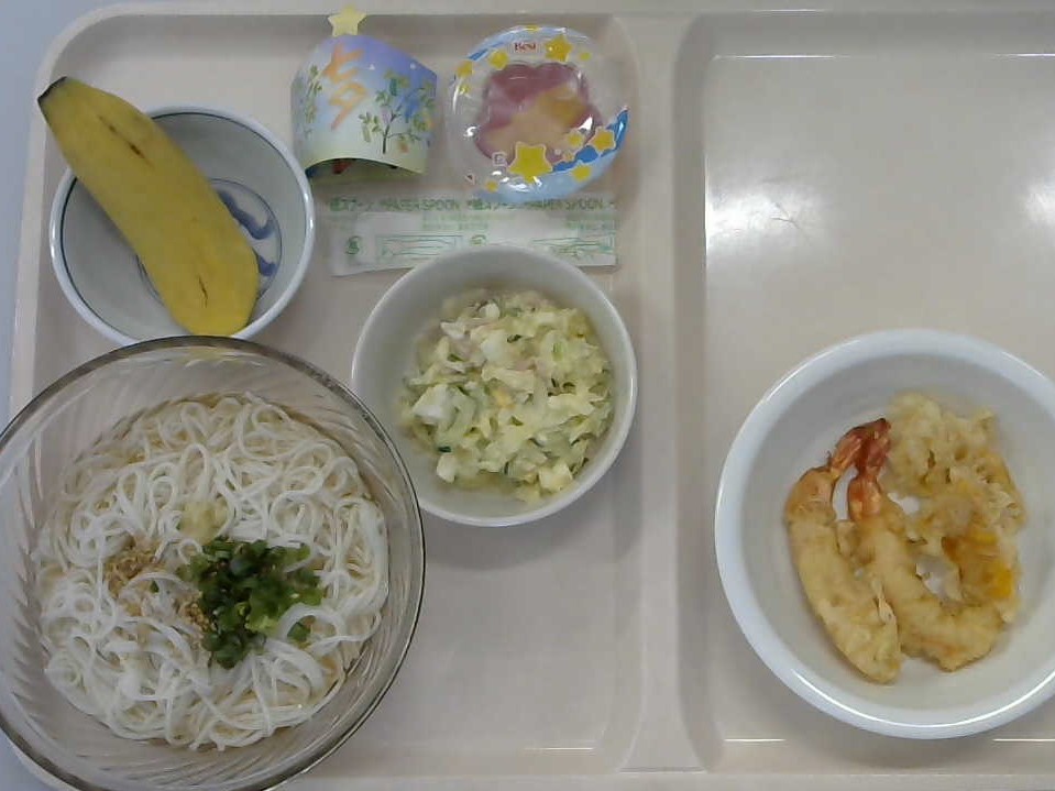 七夕の行事食の写真