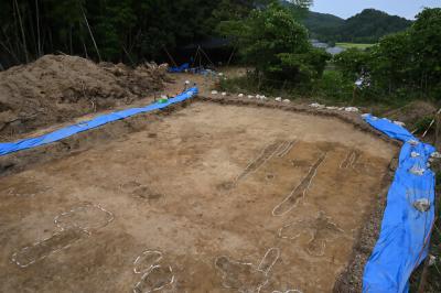 溝の検出状況
